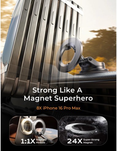 LISEN MagSafe Car Phone Mount with...