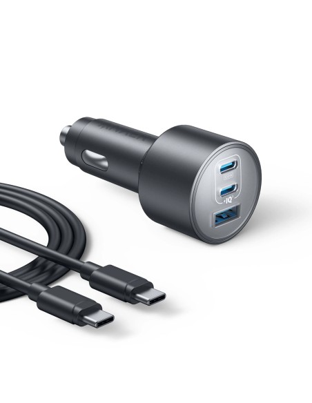 Anker 167.5W Max Sạc Ô Tô 3 Cổng USB-C Siêu Nhỏ Gọn
