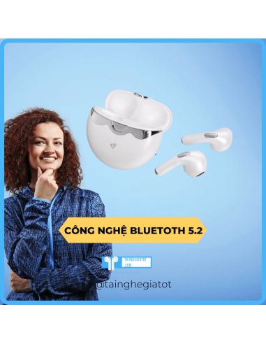 Tai nghe Bluetooth 2 tai KUKE Angel...