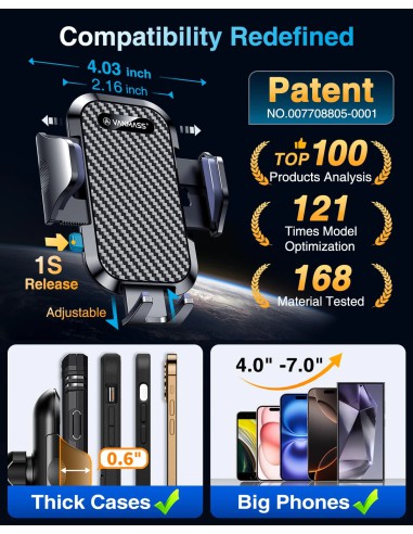 VANMASS Car Phone Holder 2026 giá đỡ...
