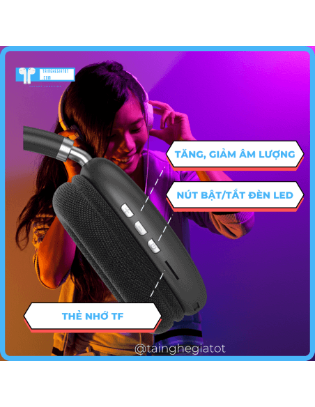 Tai Nghe Chụp Bluetooth Earldom BH – 102