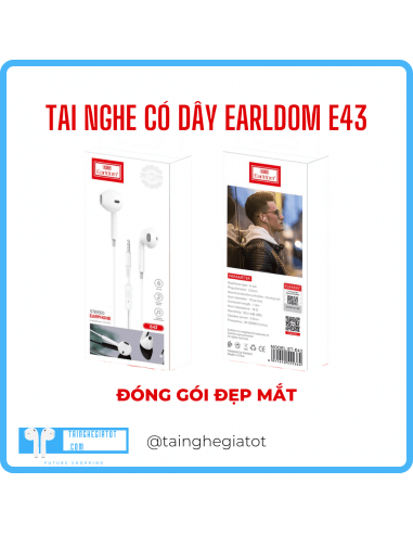 Tai Nghe Có Dây Earldom E43